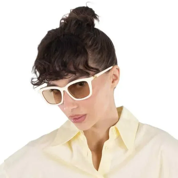 GUCCI STRIKING AND FABULOUS OVERSIZED ( WHICH IS 2026)”GG” LOGO SUNGLASSES Hailey Bieber Inspired Gucci Sunglasses Unboxing | Summer  main image 3